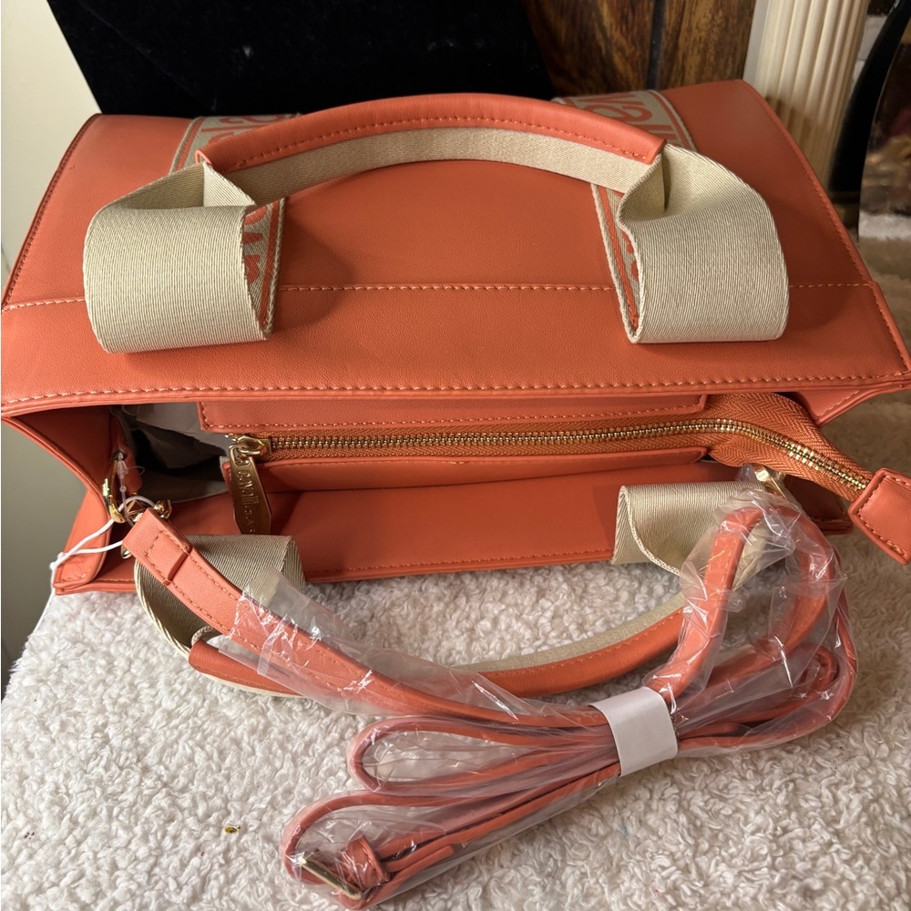 Cavalli Class Coral Tote Bag - Picture 7 of 8